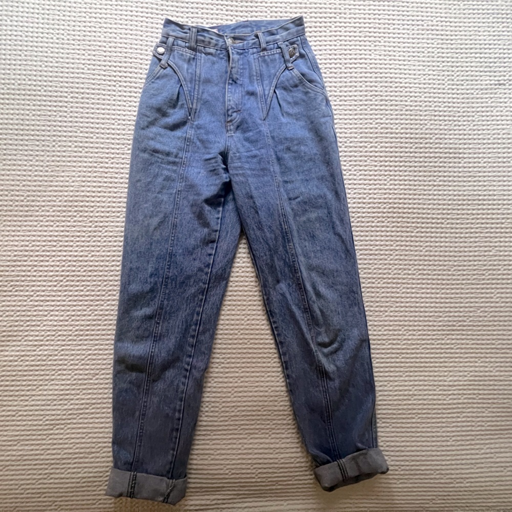 Nuovo vintage high waisted blue jeans